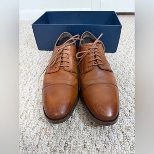 Cole Haan Williams WNG II Brown Leather Men's Oxfords size 9.5 M